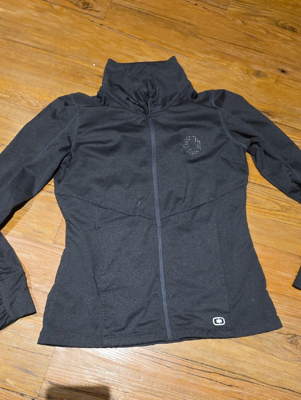 OGIO Black Full-Zip Polar Jacket